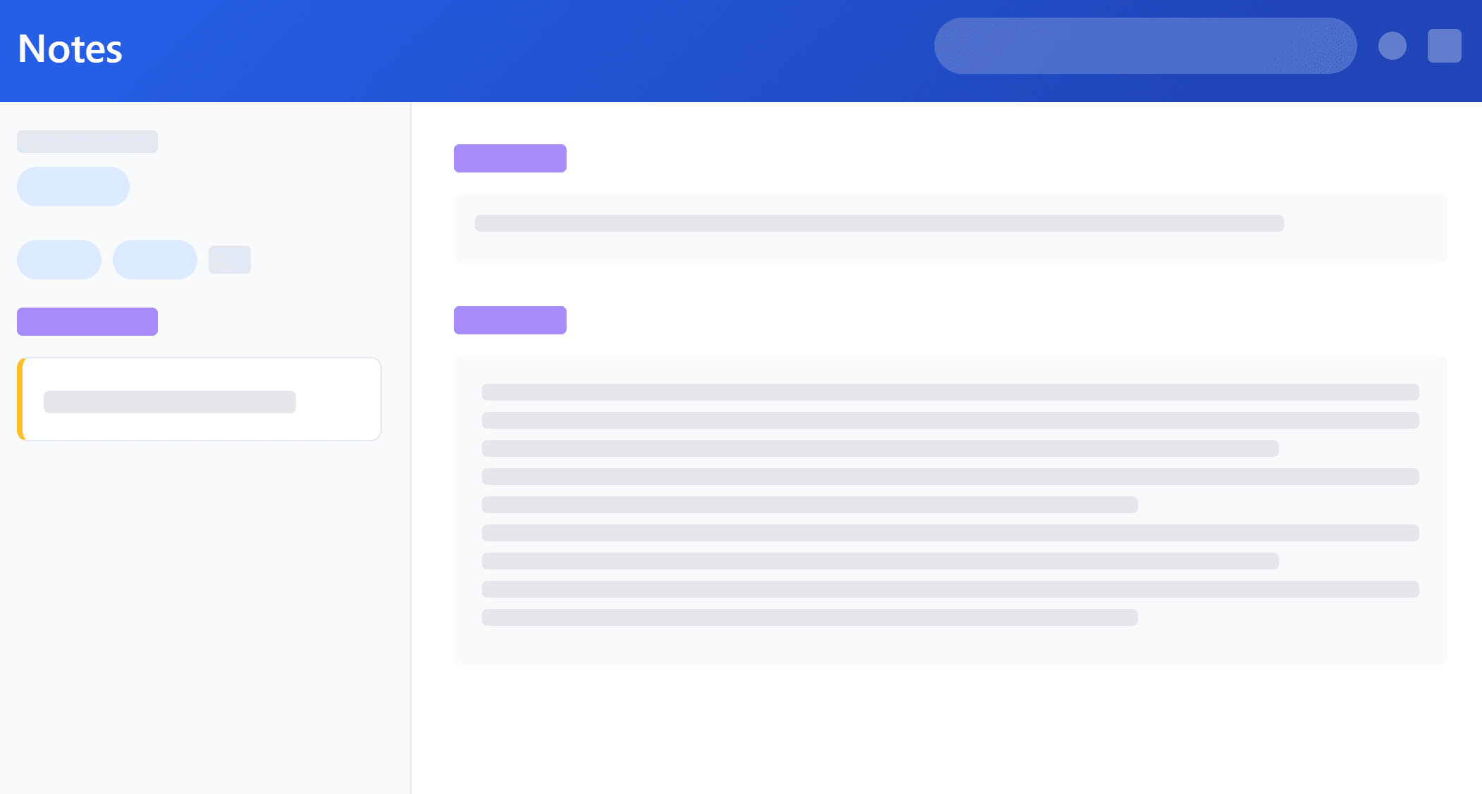 Intelligent note-taking interface displaying automated conversation insights, knowledge capture, and organized chat summaries in Lightspire